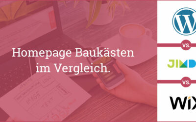 WordPress, Jimdo oder Wix – Hompage-Baukästen im Vergleich