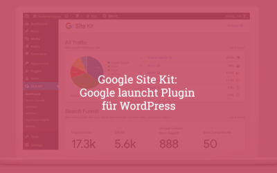 Google Site Kit: Google launcht bald Plugin für WordPress