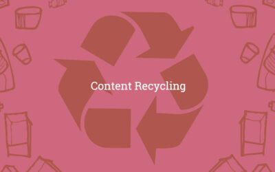 Content Recycling – wie Du alte Inhalte wieder mit Traffic belebst!